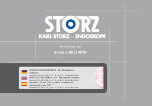 E-IFU for Karl Storz NAV1 and Accessories
